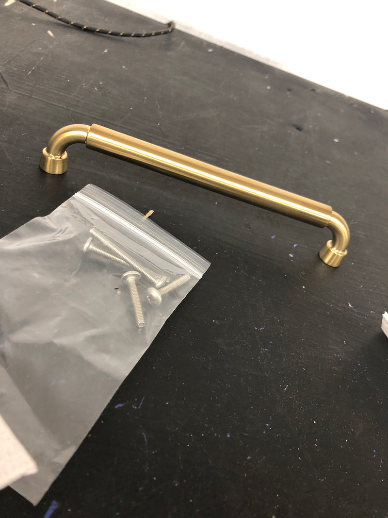 Kohler K-24440-2MB Tone 7-5/8 Inch Handle Cabinet Pull - Vibrant Brushed Moderne Brass