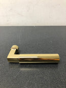 Baldwin L029.003.RMR L029 Gramercy Right Handed Single Door Lever without Rosettes from the Estate Collection - Lifetime Polished Brass
