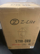 Z-Lite 579B-ORB Talbot 3 Light 18" Tall Marine Grade Outdoor Wall Sconce - Rubbed Bronze