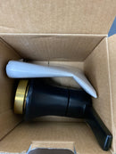 Signature Hardware SHLZPBLEVMB Lentz Lever Handle Only for Pressure Balance Shower Valve Trim - Matte Black