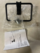 Amerock BH36052MB Davenport 5-1/4" Wall Mounted Towel Ring - Matte Black