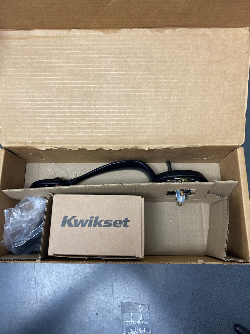 Kwikset 800CELIP-11PS.STRKP Chelsea Sectional Single Cylinder Keyed Entry Exterior Pack Handleset with SmartKey - Venetian Bronze