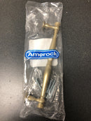 Amerock BP36595BBZ Crawford 6-5/16 Inch Center to Center Bar Cabinet Pull - Golden Champagne