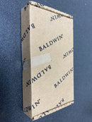 Baldwin 1045.044.I 4-1/2" Wide Plain Bearing Square Corner Mortise Door Hinge from the Estate Collection - Single Hinge - Lifetime PVD Satin Brass