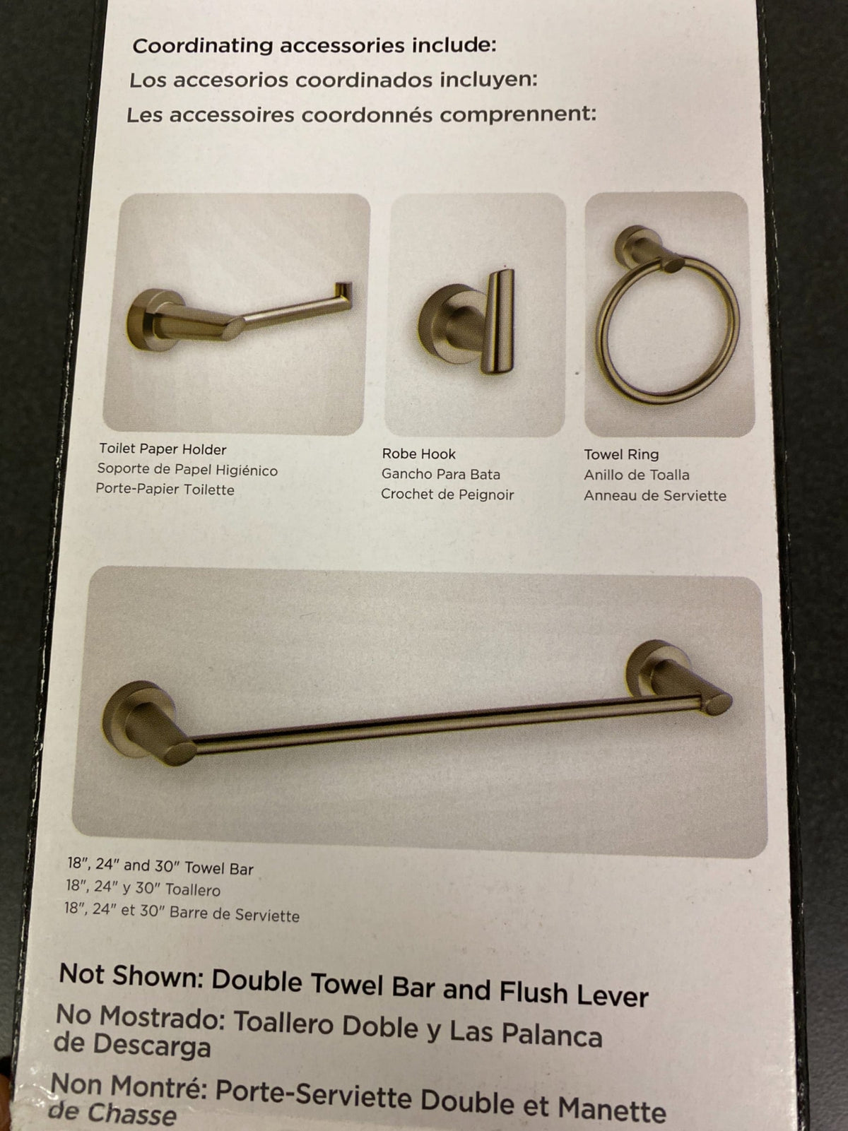 Delta Compel 25 in. Double Towel Bar in Stainless