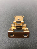 Amerock BPR7550CZ Functional Hardware 1/2 Inch Overlay Wrap Cabinet Door Hinge with 105 Degree Opening Angle and Self Close Function - Pair - Champagne Bronze