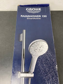 Grohe 26547000 Rainshower Smartactive 3-Spray Round 24 in. Shower Slide Bar Kit in StarLight Chrome