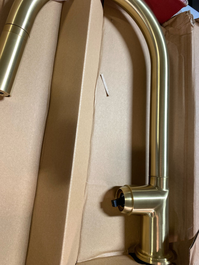 Pfister GT529-TNTBG Tenet 1.8 GPM Single Hole Pull Down Kitchen Faucet - Less Handle - Brushed Gold