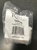 Top Knobs TK901HB Kinney 1-1/4 Inch Mushroom Cabinet Knob from the Lynwood Collection - Honey Bronze