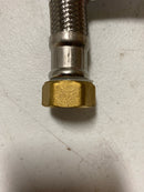 Sharkbite UR3088FX12 Max 3/4 in. Push-to-Connect x 3/4 in. FIP x 12 in. Braided Stainless Steel Water Heater Connector