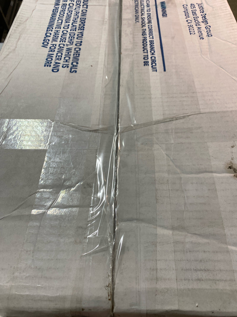 Justice Design Fusion Bath Bar in Dark Bronze - FSN-8444-30-WEVE-DBRZ-LED4-2800