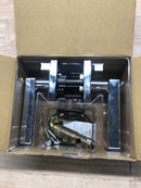Kwikset 720HFLSQT-26 Halifax Passage Door Lever Set with Square Rose - Polished Chrome