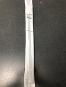 Alno A2903-14-CHP/MB Vita Bella 14" Center to Center Modern Knurled Bar Large Cabinet Handle Pull with "L" Posts - Made in Italy - Champagne / Matte Black