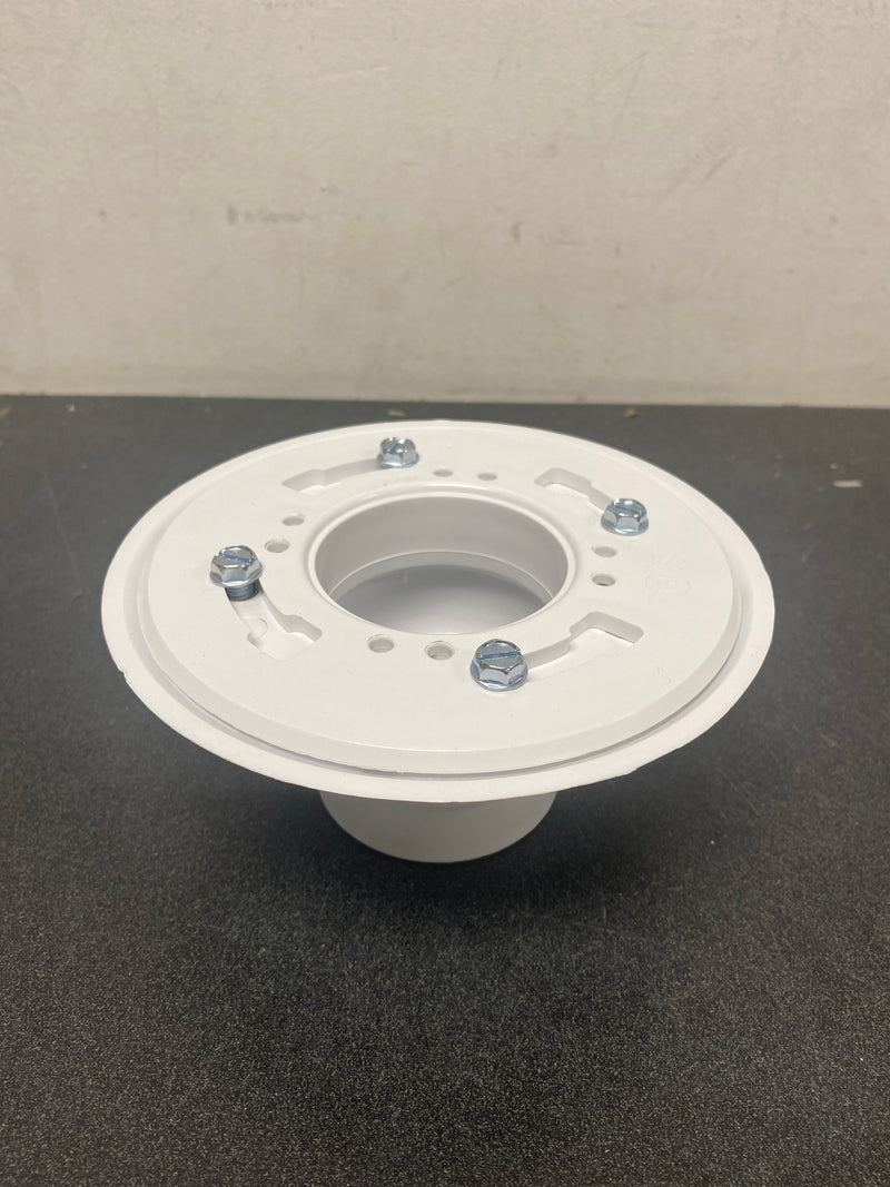 Signature Hardware PVC Drain Flange Coupling SH439001WH