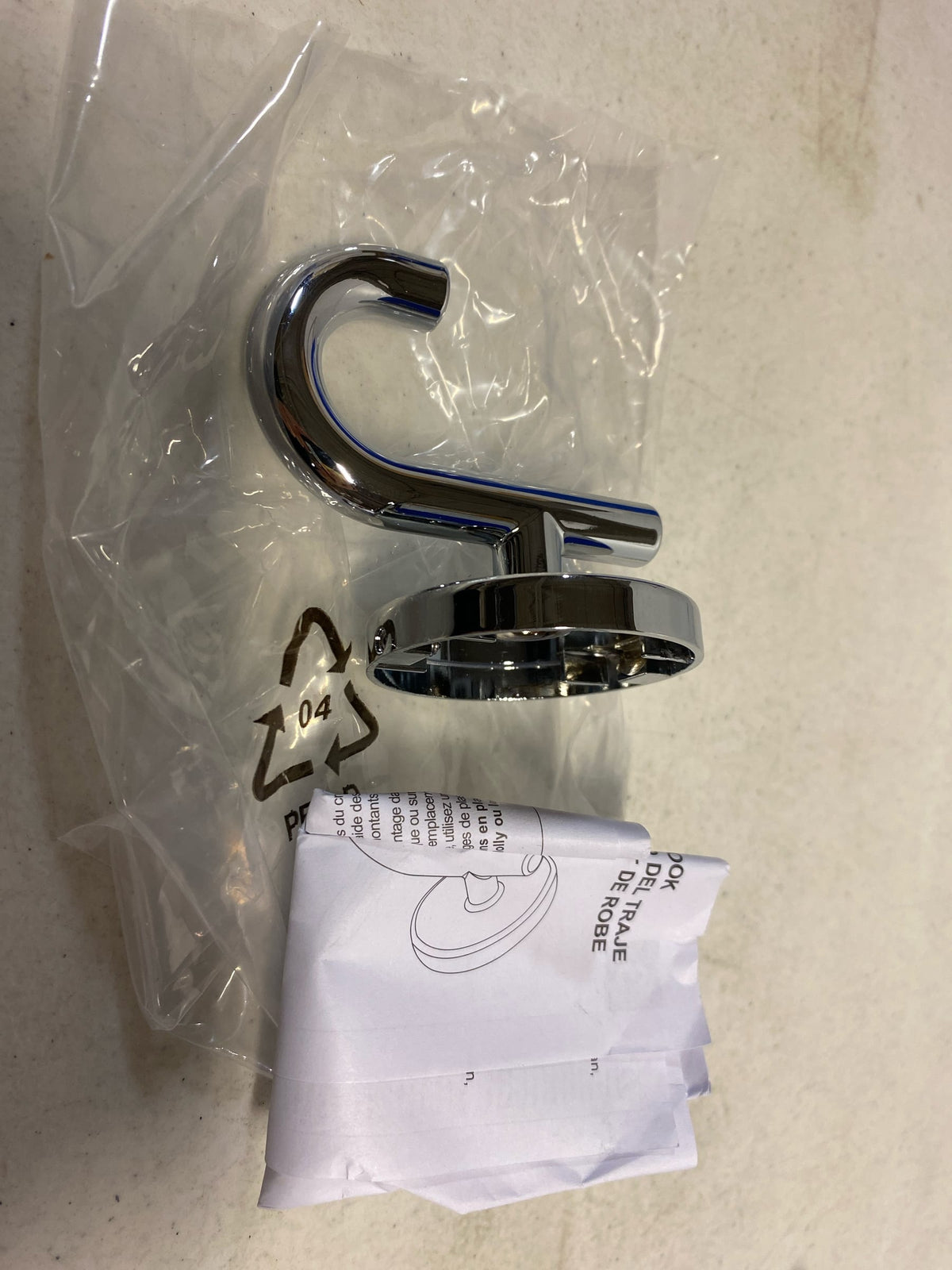 Trinsic Single Robe Hook - Chrome