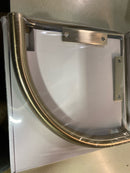 Delta 41516-CZ Décor Assist 9-1/8" Corner Shower Shelf with Assist Bar - Champagne Bronze