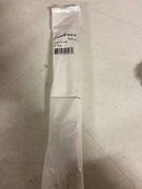 Alno A2803-6-CHP Vita Bella 6" Center to Center Modern Smooth Bar Cabinet Pull with "L" Posts - Champagne