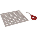 Rohl DC3143STN Matrix 5-1/8" x 5-1/8" Decorative Spa Shower Drain Cover - Satin Nickel