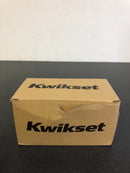 Kwikset Pismo Single Cylinder Interior Pack with Round Rose - Iron Black