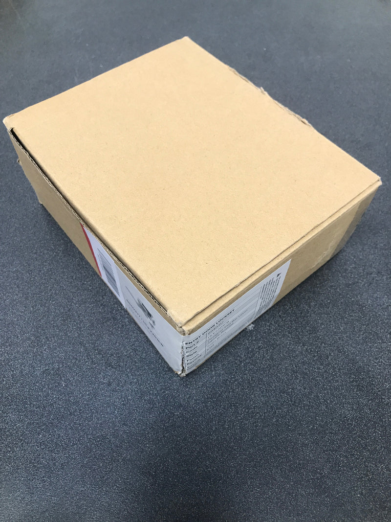 Miseno MLK4022SB Lorton Flat Bar Passage Door Lever Set - Satin Brass