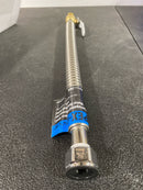 Apollo EPXCSST18BV 3/4 in. x 3/4 in. Brass PEX-A Barb x FNPT x 18 in. Corrugated Stainless Steel Water Heater Connector with Ball Valve