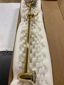 Perrin and Rowe U.5840EG Holborn 25-1/2" Slide Bar - English Gold