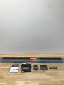Infinity Drain SDG 3848 SS Site Sizeable 48" Long x 2" Wide Drain Kit with Grate, Channel, Stop Ends, and Outlet Assembly - Satin Stainless