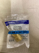 Jones Stephens C77514L 3/4" x 3/4" FPT PlumBite Push On Adapter, Bag of 1