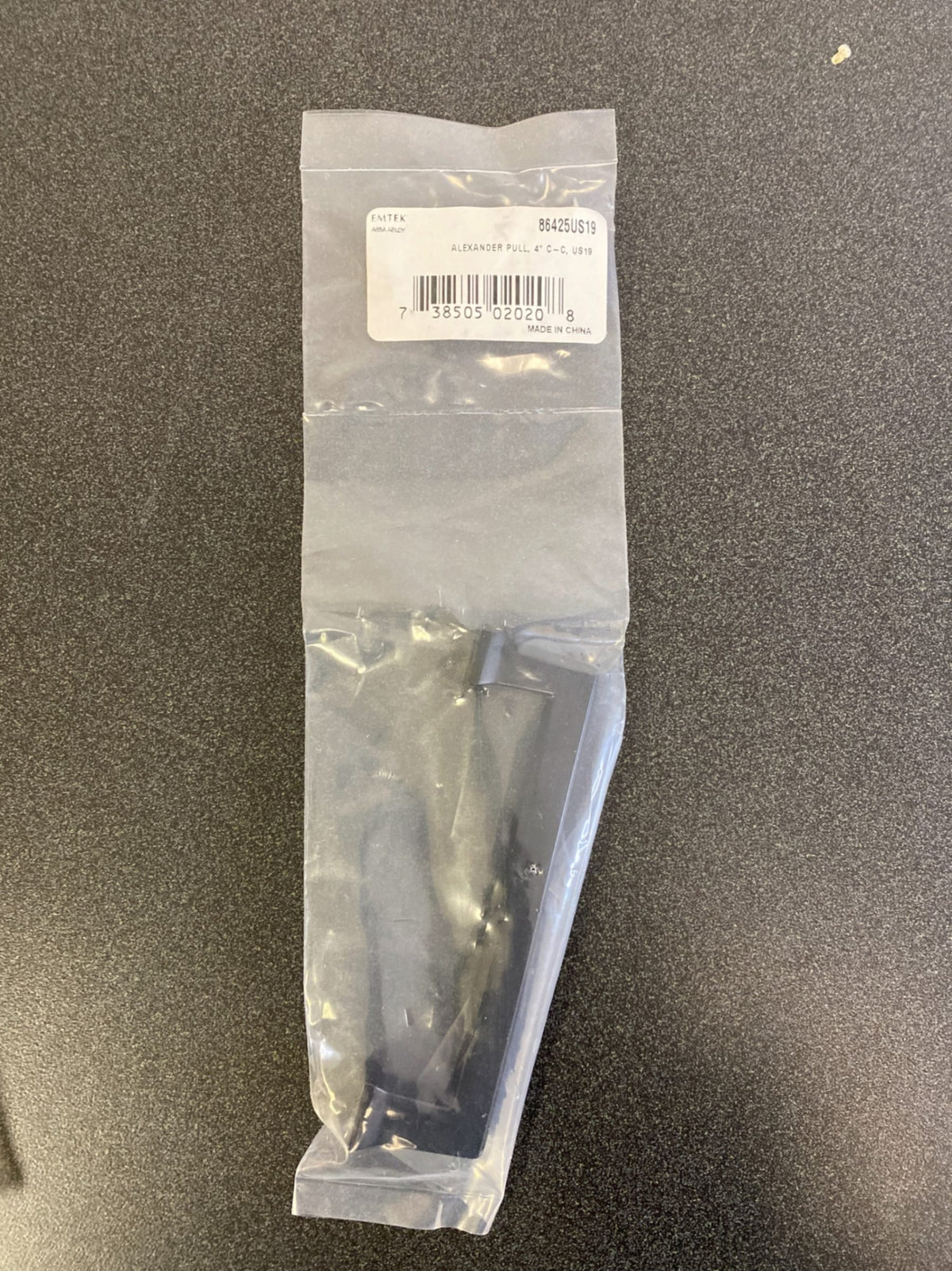 Emtek Alexander 4 Inch Center to Center Handle Cabinet Pull