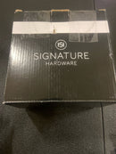 Signature Hardware SH439112MB FundamentALL 4-1/2" Round Shower Drain - Matte Black