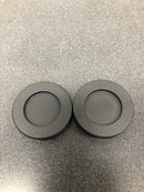 Miseno MBDH2485BK Round Barn Door Pull Disk Set - Black