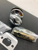 Aliso knob passage in bright chrome