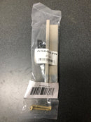 Alno A960-35-PN Tab 4" Long Surface Mount Hole Cover Solid Brass Cabinet Handle / Drawer Pull - Polished Nickel