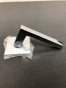 Baldwin L023260FD L023 Non-Turning Two-Sided Dummy Door Lever Set with R017 Rose from the Estate Collection - Polished Chrome