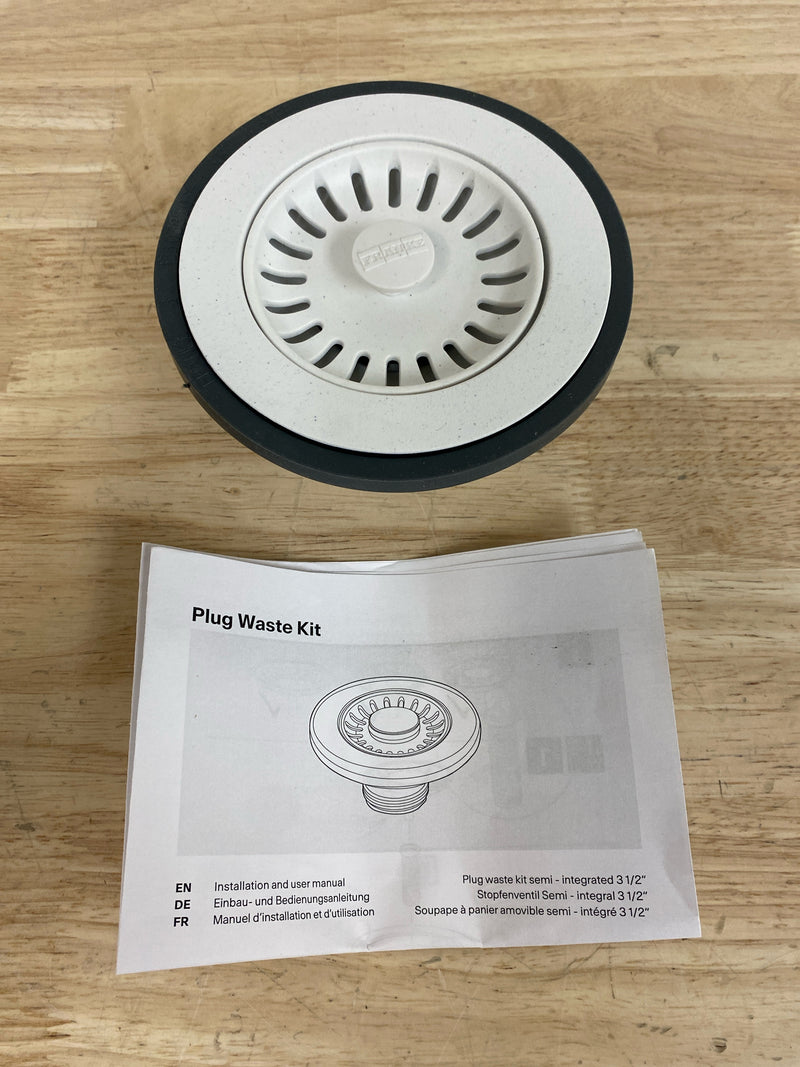 STRAINER BASKET-POLAR WHITE