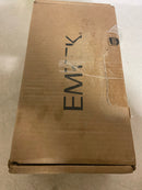 Emtek 8141US19RH 10 Inch Stretto Rectangular Passage Sideplate Entry Set from the Brass Modern Collection - Flat Black