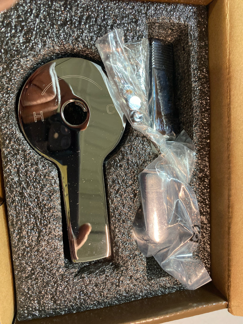 Brizo HL7506-PC Kintsu Thermostatic Lever Handle Only with Integrated Diverter Handle - Less Trim - Chrome