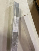 Signature Hardware 404981 Carmen 28" Linear Shower Drain with Flange - Brushed Stainless Steel