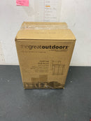 The Great Outdoors 72491-68 San Marcos 1 Light 11" Tall Outdoor Wall Sconce with Seeded Glass Shade - Black / Antique Copper