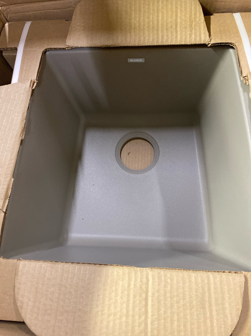 Blanco 441288 Performa 17-1/2" Undermount Single Basin SILGRANIT Kitchen Bar Sink - Truffle