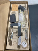 Baldwin 85390003ACLH Minneapolis Left Handed Sectional Handleset with 5162 Lever - Minus Deadbolt - Polished Brass