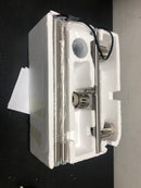 Hampton bay 528299 64-1/2 in. Brushed Nickel Floor Lamp with 3 Plastic Bell Shades