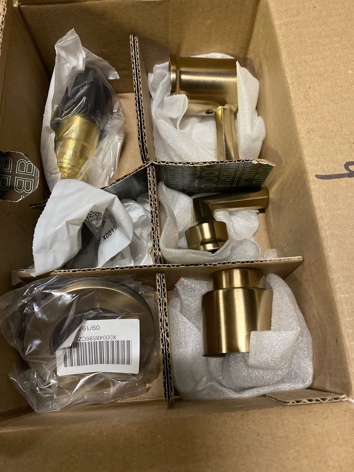 Brizo T60065-GL Beauclere Thermostatic Valve Trim Only with Integrated Volume Control - Less Rough In - Luxe Gold
