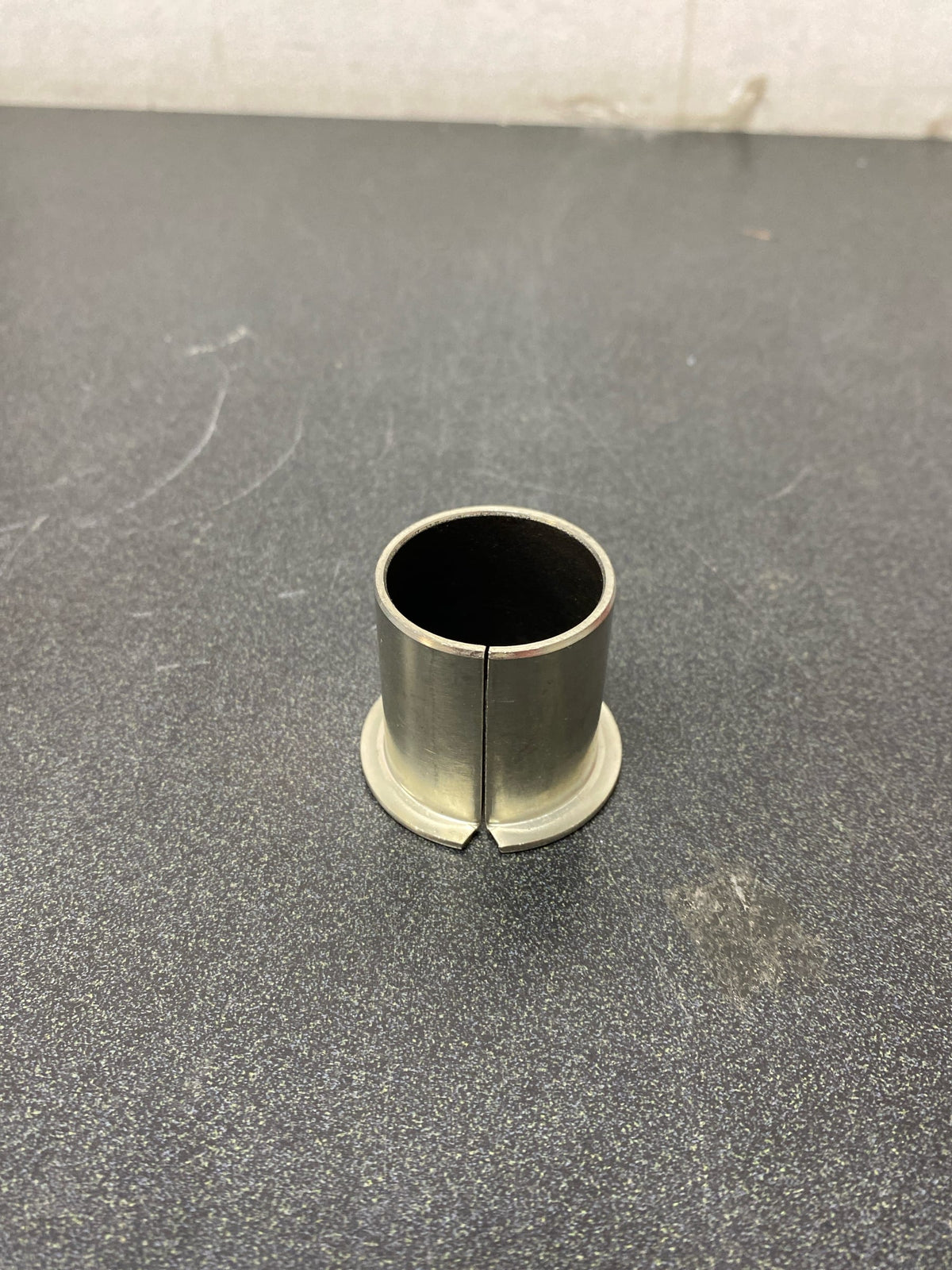 PTFE Lined Wrapped Plain Flanged Bearing - 1-1/4" ID x 1-13/32" OD x 1-1/2" Long