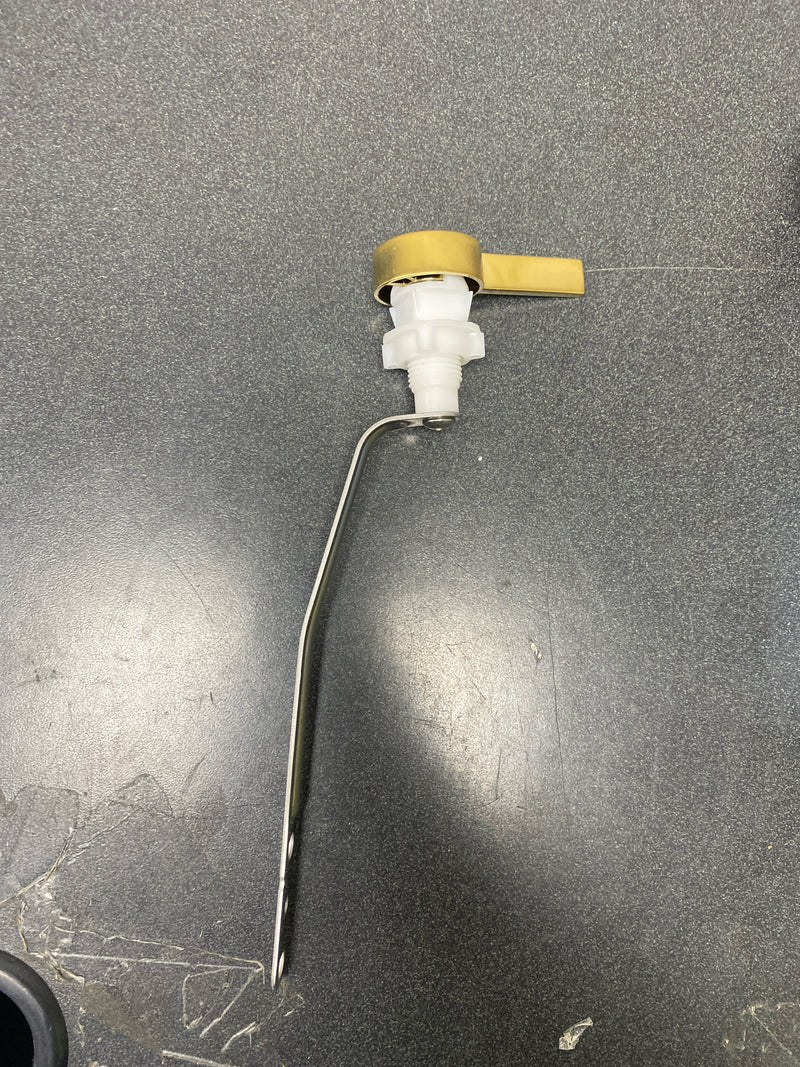 Kohler K-28122-L-2MB Veil Left Hand Trip Lever - Vibrant Brushed Moderne Brass