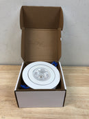 Designers Fountain EV480102RFGWH40 LED Canless Recessed Fixture with 4" Adjustable Trims - Airtight - White
