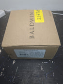 Baldwin SCTRD112 Traditional Round Single Cylinder Keyed Entry Deadbolt - Venetian Bronze