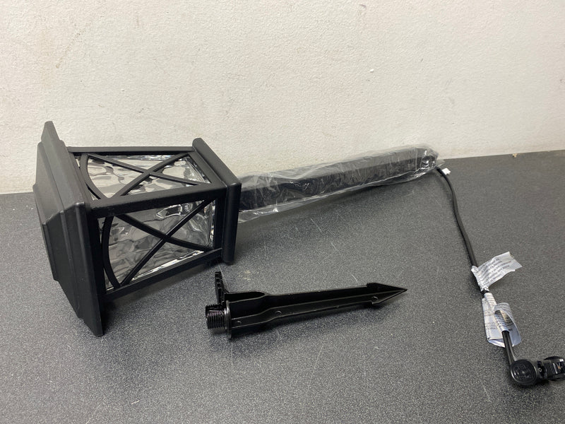 Hampton bay 99160 Black Springs Low Voltage Black LED Path Light