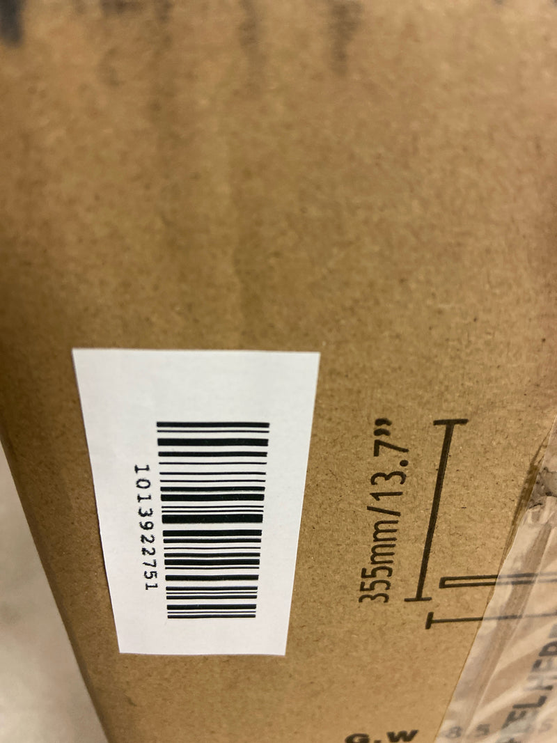 Pudo CeilingFanLights17-52WH-W1367P228998 52 in. Integrated LED Indoor Black Ceiling Fan Lighting with 4 Blades