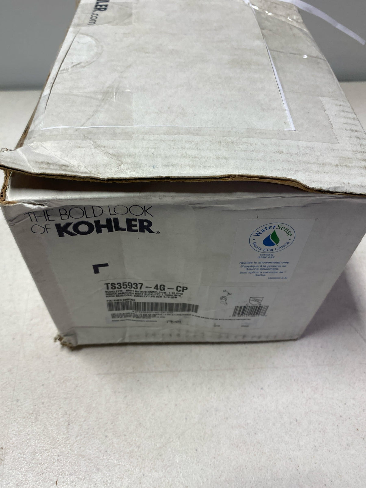 Kohler K-TS35937-4G-CP Buckley Tub and Shower Trim Package with 1.75 GPM Single Function Shower Head - Polished Chrome